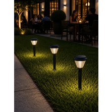 30W Solar Armatür Park Bahçe LED • IP65 Su Geçirmez Sensörlü Kumandalı Rgb 3 Renk Işık
