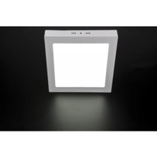 24W Kare Sıva Üstü Panel Tavan Armatürü Beyaz Işıklı
