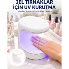 Nevamel® Kalıcı Oje Kurutucu Uv LED Teknolojisi Taşınabilir Mini Tırnak Kurutucu Yeni Nesil
