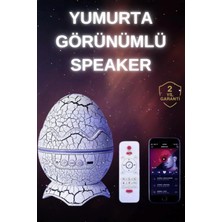 Armüz Dinozor Speaker Renk Değiştirme Projeksiyon Modu Bluetooth Hoparlör Gece Lambası