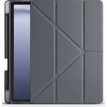 Uravas Store Newface Huawei Honor Pad X9 11.5 Kılıf Kalemlikli Mars Tablet Kılıfı - Koyu Gri