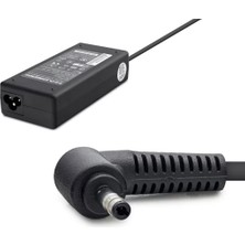Uravas Store 19V 3.42A 65W Laptop Adaptörü - 4.0x1.7mm - Casper Grundig Uyumlu - Siyah HD8803