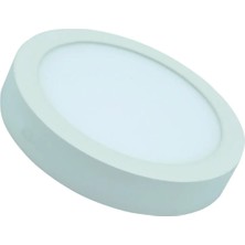 24 W Sıva Üstü Yuvarlak LED Panel Armatür 3500K Gün Işığı