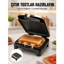 Uravas Store Tost Makinesi Ev Tipi Pratik Kullanım 4 Tost Kapasiteli Yeni Nesil