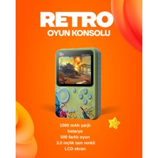 Armüz 500 Oyun Hafızalı G5 Game Box – Renkli LCD Ekranlı