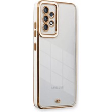 Uravas Store Samsung Galaxy A73 5g Kılıf Liva Lens Silikon - Beyaz
