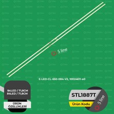 Uravas Store 65" E-LED-CL-650-084-V2, 10024611-A0 Tv LED Bar