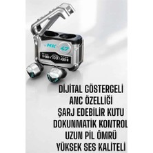 Armüz Oyuncu Kulaklığı Bluetooth Bağlantılı Anc Özelliği 5.0 Bluetooth