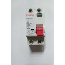 2p 40A 30MA Kaçak Akım Rölesi 6 Ka HDB3VR240SC