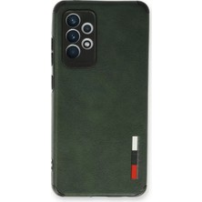 Uravas Store Samsung Galaxy A73 5g Kılıf Loop Deri Silikon - Yeşil