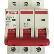 3*20 A Grup  Otomat Sigorta Himel