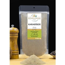 Botanica Bazaar Premium Öğütülmüş Toz Karabiber - Yeni Mahsul, %100 Saf ve Katkısız - 100 gr