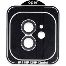 ALK Joko Apple Iphone 11 Pvd Metal Kamera Lens - Siyah