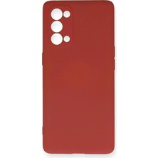 Mey Ithalat®   Reno 5 Pro Kılıf Nano Içi Kadife Silikon - Kiremit