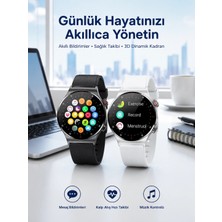 Armüz Akıllı Saat Amoled Ekran Bluetooth Bağlantılı Sesli Görüşme Nabız Ölçer