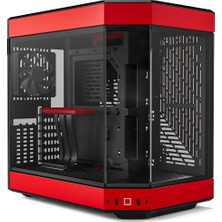 Hyte Y60 Siyah-Kırmızı Temperli Cam USB 3.2 E-Atx Premium Mid Tower Gaming Kasa (CS-HYTE-Y60-BR)