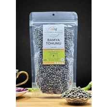 Botanica Bazaar Doğal Bamya Tohumu Ayıklanmış Yeni Mahsul, Okra Seed 100GR