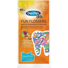 Dentek Fun Flossers Kids Renkli Diş Arası 40LI