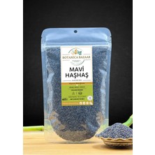 Botanica Bazaar Doğal Mavi Haşhaş Elenmiş Yeni Mahsul, Blue Poppy Seed 70GR