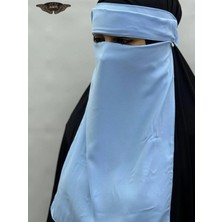 ALDAIYR Tesettür Medine Ipeği Gözlü Peçe Nikab