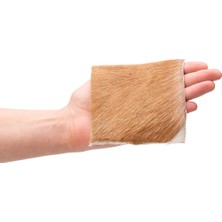 Erdoğan Deri Hakiki Tüylü Ceylan Derisi Parça 10X10 cm CYL020 Naturel