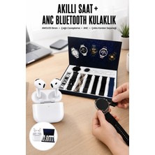Armüz 3.nesil Tws Bluetooth Kulaklık Bluetooth Bağlantılı Akıllı Saat Amoled Ekran Plastik Hasır Kordon