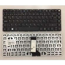 Ni-On Nion Acer ile Uyumlu Aspire A114-31-P12W ,acer ile Uyumlu Aspire A114-31-C8PA Notebook Klavye (Siyah Tr)