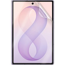 Rova Samsung Galaxy Z Fold 8 Uyumlu 2 Ön 1 Arka Body Şeffaf Ultra Koruyucu Nano Jelatin