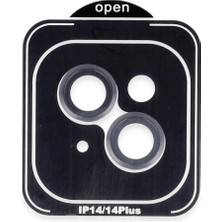 ALK Joko Apple Iphone 14 Pvd Metal Kamera Lens - Siyah