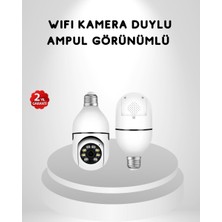 Uravas Store Akıllı Duylu 360° Güvenlik Kamerası – Ptz Özellikli Uzaktan Kontrollü Akıllı Kamera
