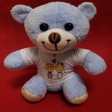 Uravas Store Mutlu Çift Tişörtlü Peluş Ayı