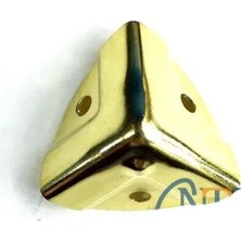 Uravas Store Dekoratif, Kutu, Sandık Köşesi - 35X22 Mm, Küçük, Sarı, 1 Adet