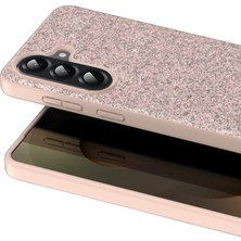 ALK Onegif Samsung Galaxy A17 5g Bright Simli Kapak - Pembe