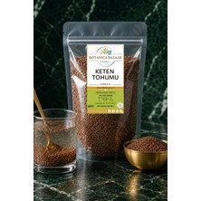 Botanica Bazaar Doğal Keten Tohumu 100 gr - %100 Katkısız - Premium Linseed & Flaxseeds (Linum Usitassimum)