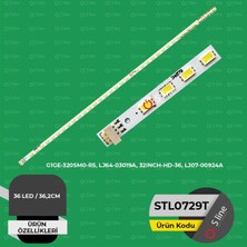 Uravas Store 32" G1GE-320SM0-R5, LJ64-03019A, 32INCH-HD-36, LJ07-00924A Tv Ledi