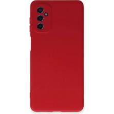 Uravas Store Samsung Galaxy M52 5g Kılıf Nano Içi Kadife Silikon - Kırmızı
