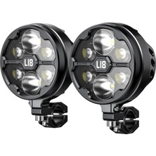 Loboo L18S Uzun ve Kısa Sis Farı LED - 21.000 Lümen - Çift Renk
