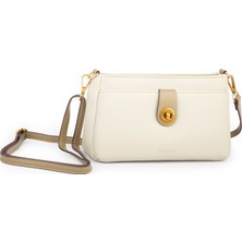 Prettyzys Nas Bag Mini Kadın Çapraz ve Omuz Çanta  (22X14 Cm) Açık Yeşil