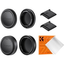 K&f Concept Fujı X-Montajlı Lens / Gövde Kapağı #2223