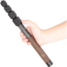 Leofoto GO-125 Go Stick Hafif Karbon Fiber Monopod Uzatma Çubuğu