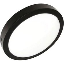 Teknikerelektrik Horoz Sienna 36 Siyah Kasa Beyaz Işık (7000K) 36W Sıvaüstü LED Armatür 016-83-0036