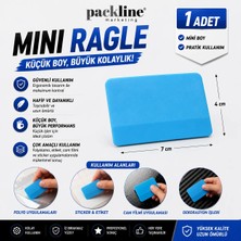 Packline Marketing Mini Ragle (1 Adet) | Folyo, Cam Filmi ve Sticker Uygulama Aparatı