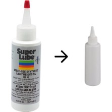 Super Lube 50204 Çok Amaçlı Sentetik Hafif Yağ Dielektrik Gıda Sınıfı (Iso 22) 100 Ml. Bölünmüş Ambalaj