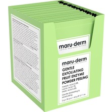 Maru.derm Aha Meyve Enzim Hassas Toz Peeling 60 gr (Azelaic Acid 0,8% + Lactic Acid 1% + Malic Acid 0.5%)