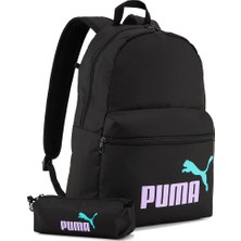 Phase Kalem Kutulu Unisex Siyah Günlük Stil Sırt Çantası 09219004