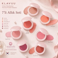 Klavuu Urban Pearlsation Natural Powder Blusher Set - Inci Tozu Içeren Allık Seti