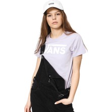 Vans Flying V Crew Kadın Lila Günlük Stil T-Shirt VN0A3UP4UUI1