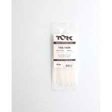 ALK Tork Beyaz Kablo Bağı 2,5X150