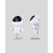 Mey Ithalat® Astronot Projeksiyon Lambası Bluetooth Müzikli ve Uzaktan Kumandalı