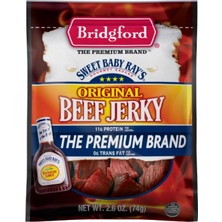 Bridgford Sweet Baby Ray's Orıgınal Beef Jerky Kurutulmuş Et 74 G